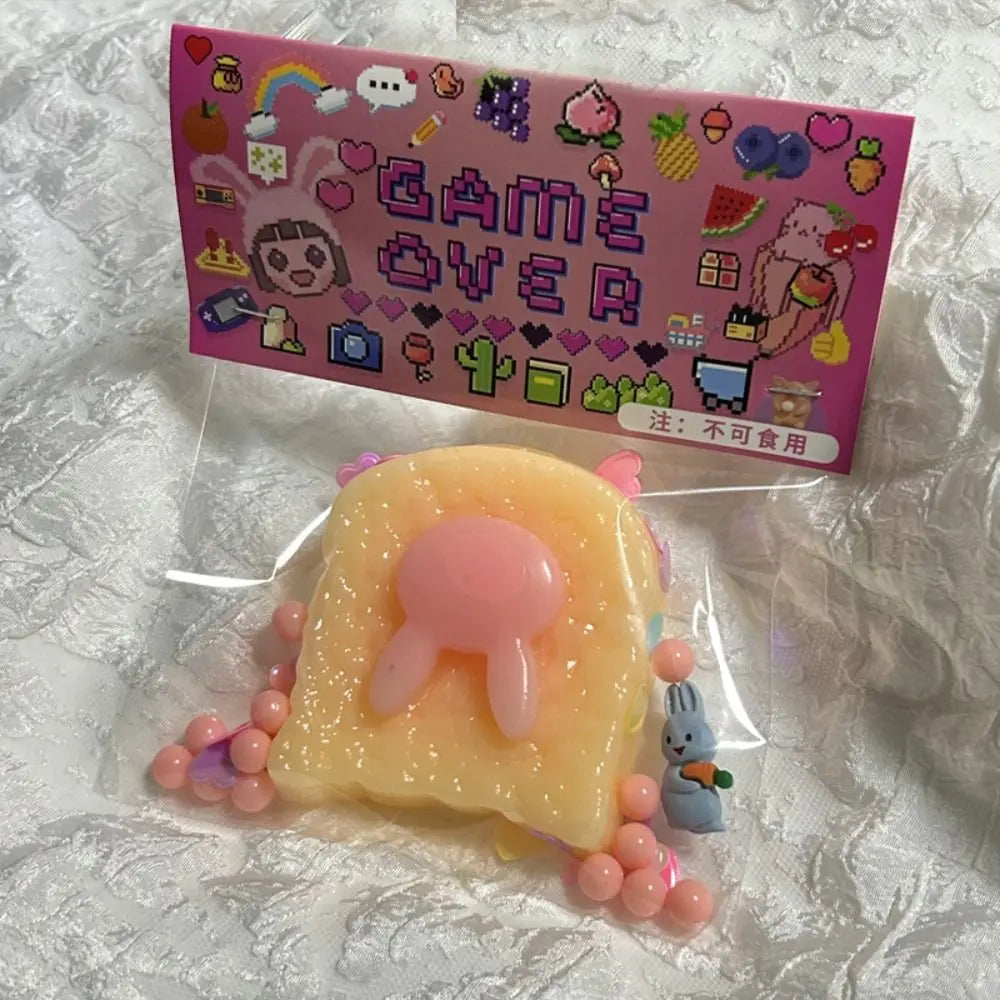 Cute Cat Cartoon Bear Squeeze Toys Sensory Toy TPR Pinch Decompression Toy Fidget Toy Lamb Cartoon Fidget Toy Kid