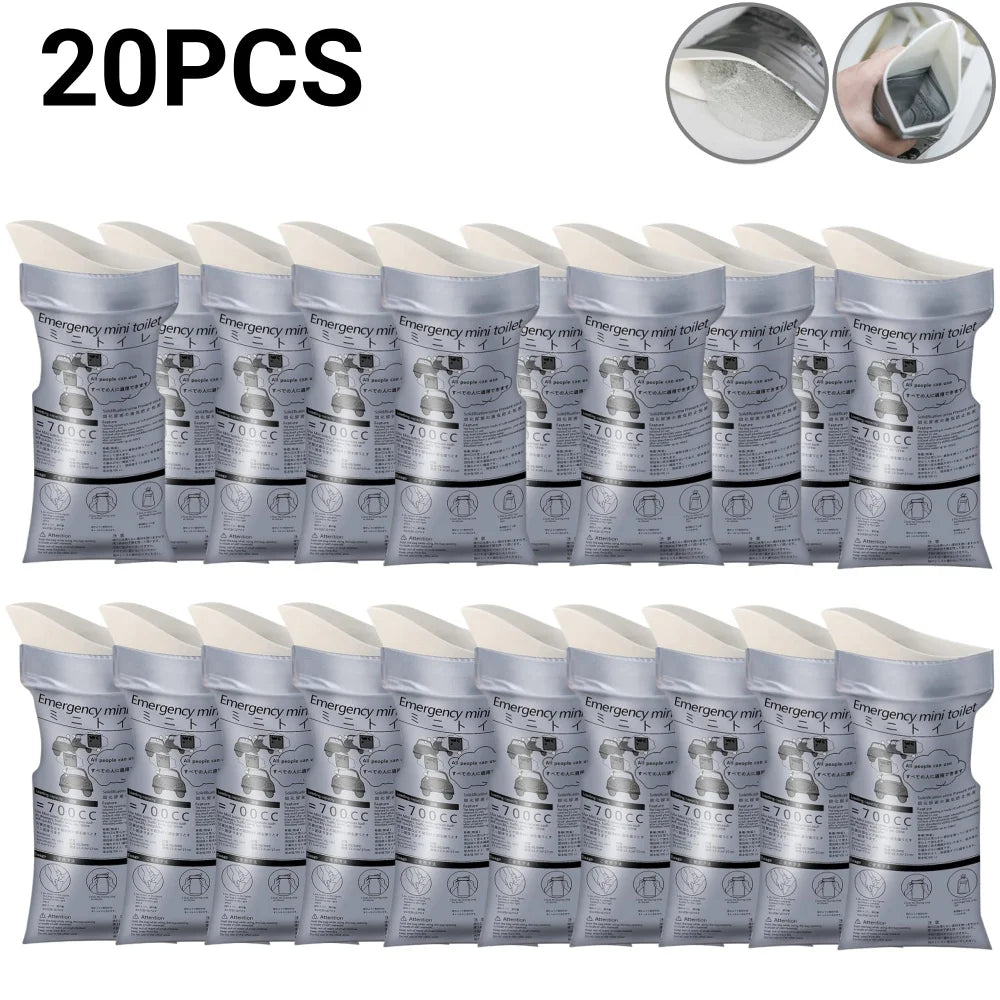 Outdoor Emergency Urinate Bags Disposable Piss Bags Travel Mini Mobile Toilet Women Men Portable Urine Bag Baby Vomiting Bag