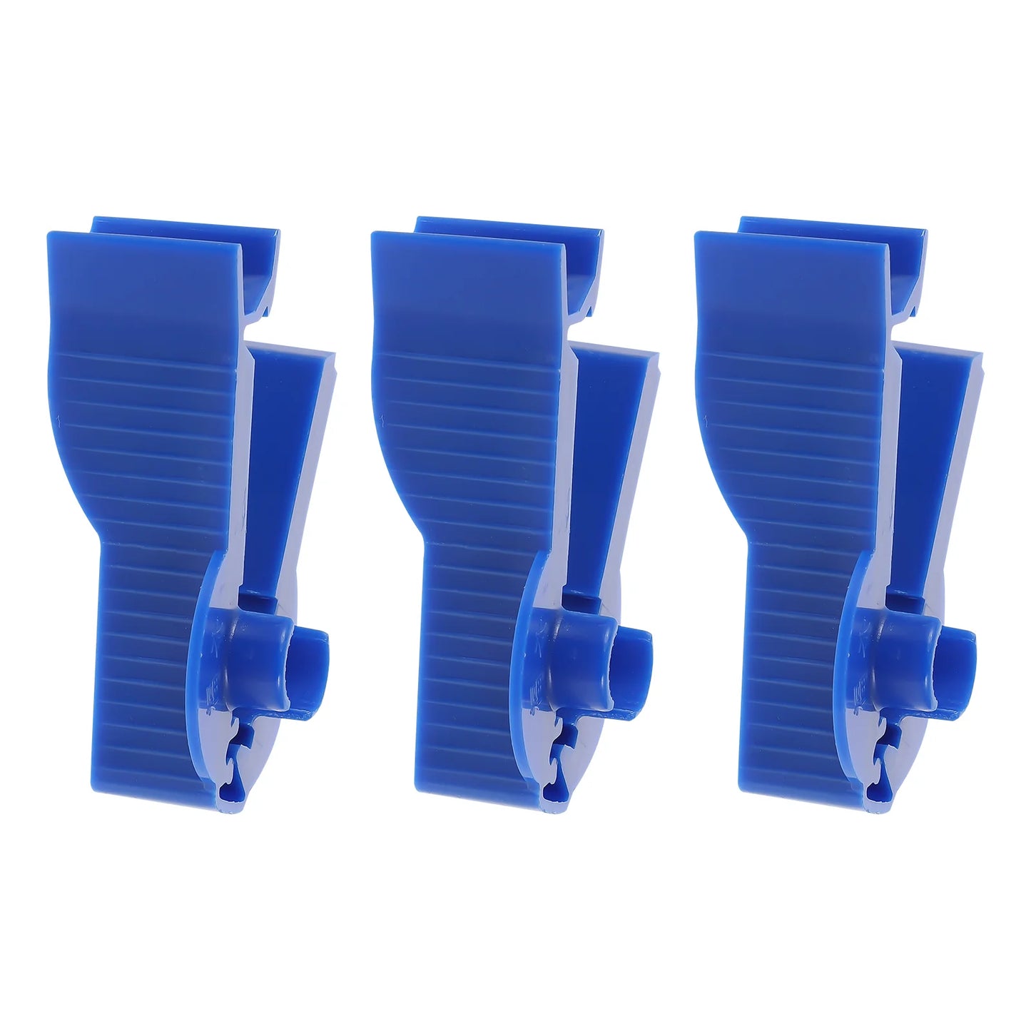 3 Pcs Clip Permeable Pipe ABS Peritoneal Dialysis Bag Supplies Blue