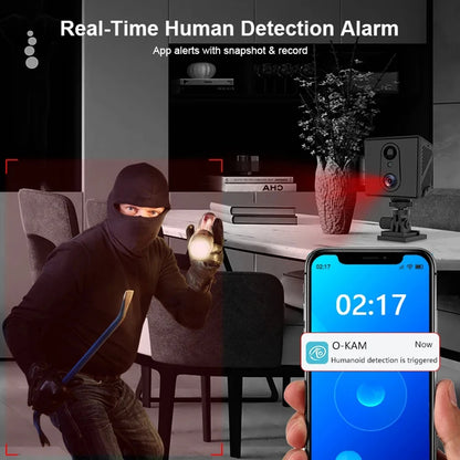 5MP WiFi 4G Mini Camera PIR Human Motion Detection Camcorders Remote Viewing Control Infrared Night Vision Camcorder