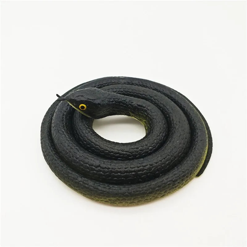 Fun Toy Snake simulation of soft rubber toys Artificial Snake Realistic Appearance Props Simulation False Snake Scary Toy