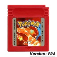 Pokemon GBC Games Cartridge 16 Bit Video Game Console Card Blue Crystal Golden Green Red Silver Yellow Multilanguage Fans Gift