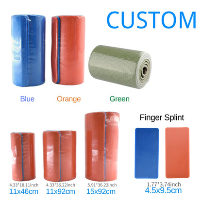 1Pc First Aid Medical Elbow Fracture Polymer Sam Flexible Foam Aluminum Rolled Splint Leg Wrist Fixed Fracture Rescue Protective