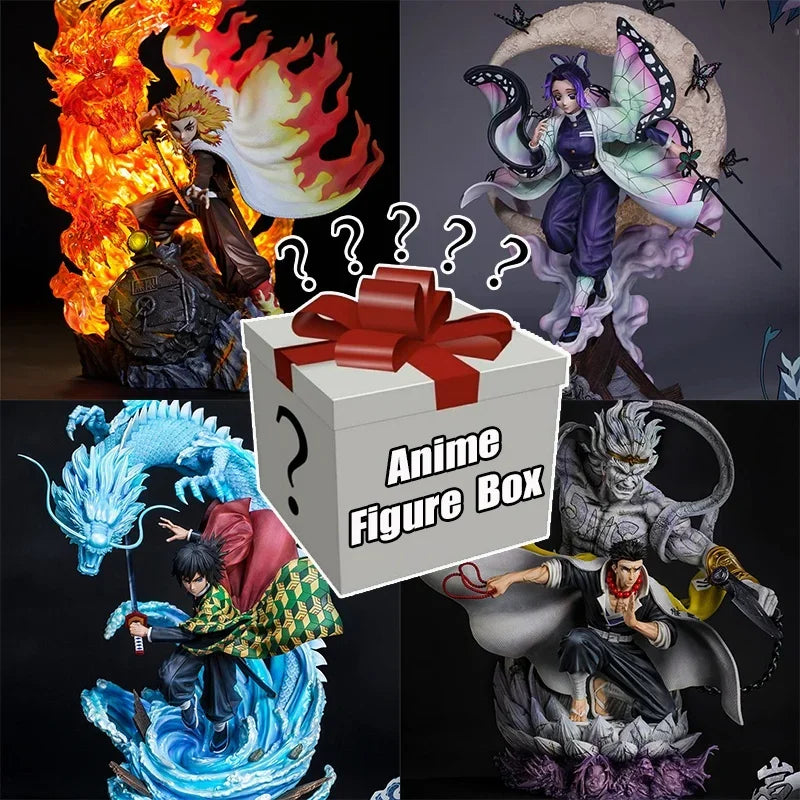 Demon Slayer Figure Mystery Box Kamado Tanjirou Kamado Nezuko Multiple Action Figures Are In The Lucky Box