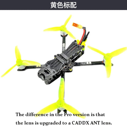 Darwin FPV Racing Drone RTF 3inch AIO F4 Dual Antenna 40CH 3K Carbon Fibre MOS 3X3 PNP T-PRO Set TX12 MKII Airplane Toy