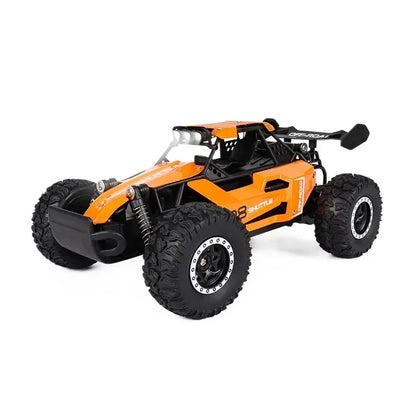 exquisite rc cars gift set:20+km/h high-speed 1:16 alloy remote control car,4WD bigfoot climbing off-road rc drift car,kids toys