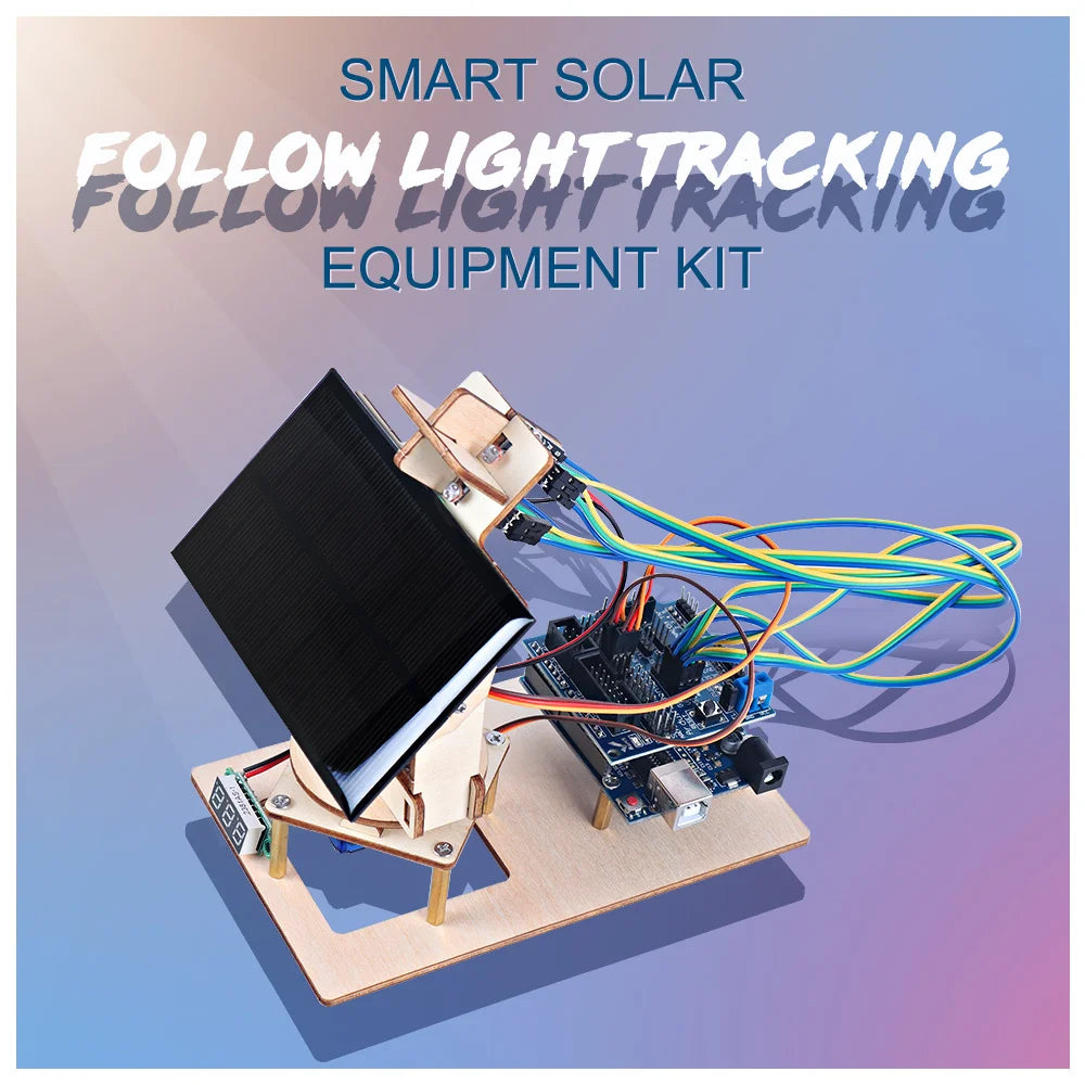 Automation Solar Tracker System Kit for Arduino Programming Project Home DIY Science Electronic Kit for Kids & Teens Girls & Boy