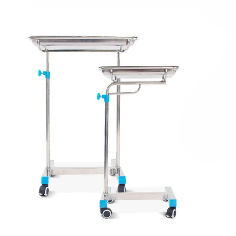 Cheap Price Medical Instrument Trolley Hospital Stainless Steel Surgical Mechanical Mayo Table In Operating Room