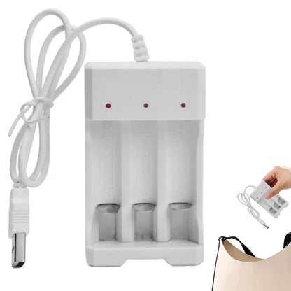 Fast Charging Battery Charger Short Circuit Protection AAA And AA Rechargeable Battery Station High Quality For Li-Ion And Ni-MH