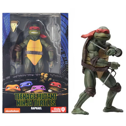 Teenage Mutant Ninja Turtles Action Figure NECA TMNT Film Edition Movable Model Toys
