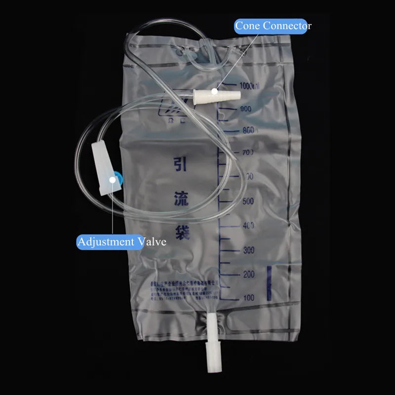 Disposable Sterile Urethral Catheterization Pack Urine Drainage Dressing Kit Double-Lumen Latex Foley Catheter for Man Women