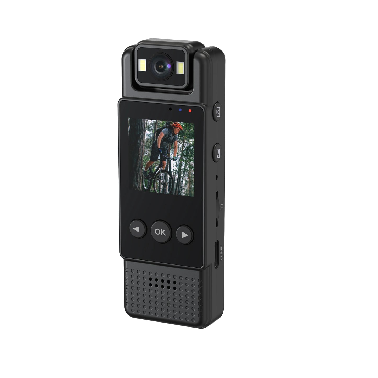 2MP HD Mini Camera 1.3" HD Screen Portable Pocket Body Small Digital Video Recorder Sports Camcorder