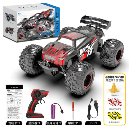 1：18 RC Car Electric High Speed Off-Road Cars Remote Control Cars with LED Light 2.4G 40KM/H Drift Toys for Boys Kids and Adults
