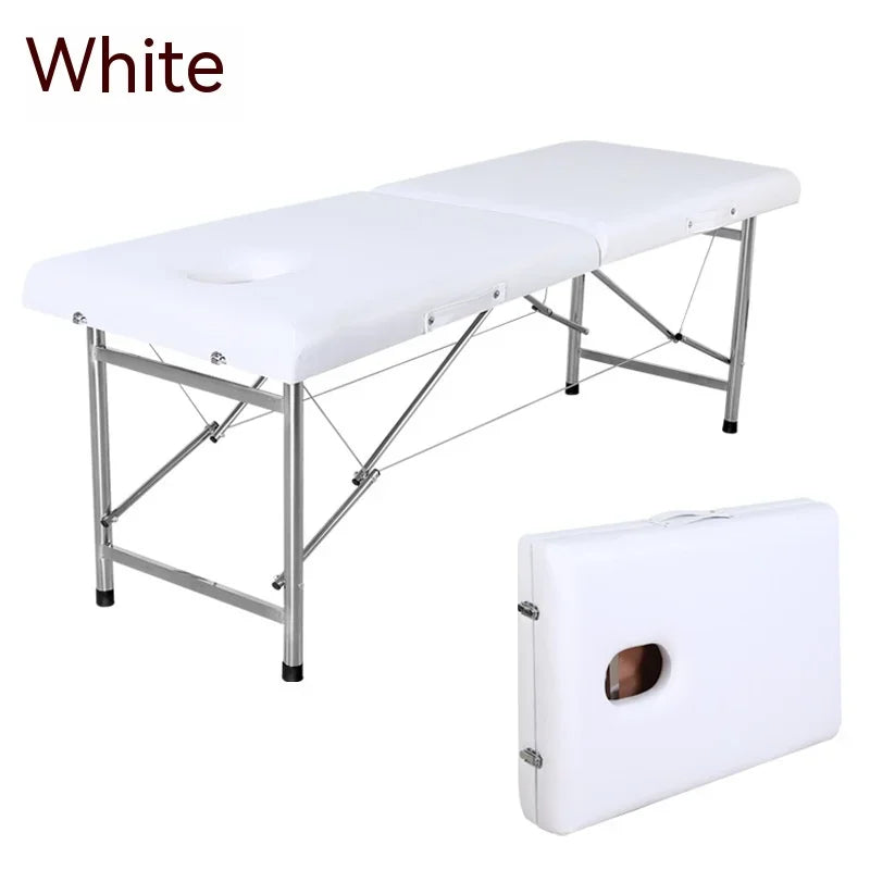 Portable Height-Adjustable Beauty Salon Spa Bed Hospital & Hotel Suitable for Massage Tables & Beds Salon Furniture