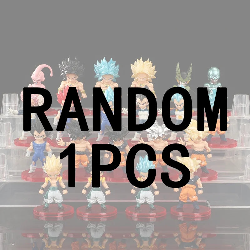 Dragon Ball Z Super Saiyan Son Goku Anime Figure Son Gohan Vegeta Broly Piccolo Majin Buu Set Action Figurine Model Toys Gift