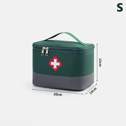 First Aid Kit Medicine Storage Bag Portable Outdoor Rescue Bag Household Large Capacity Medical Kit Storage Organizer