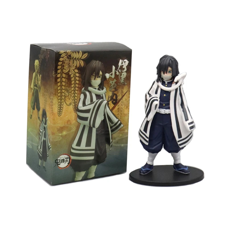 Demon Slayer Action Figure Anime Same Style Doll Toy Kamado Tanjiro Nezuko Zenitsu Collection Model PVC Material Birthday Gifts