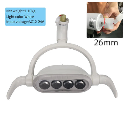 Dental Unit Lamp Led Lamp For Dentistry Chair Unit Surgical Lighting Shadowless Lamp Medical Tools For Oral Teeth