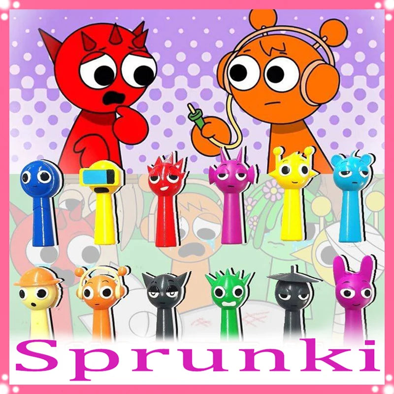 2025 New Sprunki Figurine Model PVC Sprunki Game Action & Toy Figures Set Kids for Christmas Birthday Gifts