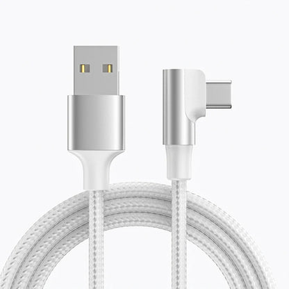 Xiaomi 120w USB Type C Super Charging Cable L Shape 90 Degree Fast Charging 6A For Huawei Xiaomi Samsung