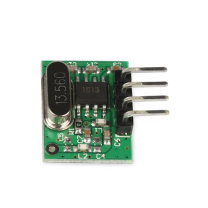 QIACHIP 433Mhz RF Transmitter and Receiver Superheterodyne ASK 433 Mhz Module With Antenna For Arduino Uno Wireless Diy Kits