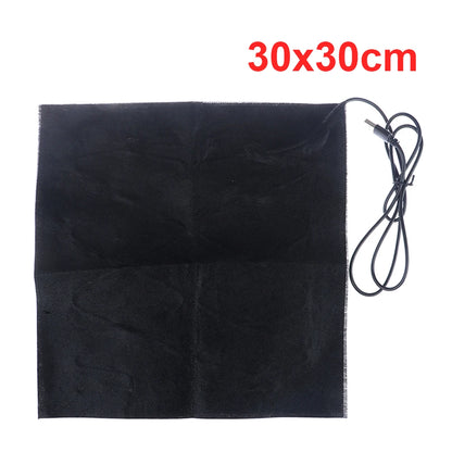 5V USB Warm Paste Pad Carbon Fiber Heating Pad Body Warmer Fast-Heating Heating Film Electric Winter Infrared Fever Heat Mat