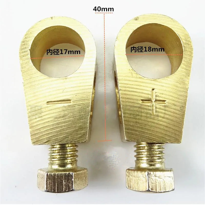 Battery Clip New Battery Car Battery Clip Pure Copper with Thick Pile Head Joint Connecting The Battery