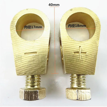 Battery Clip New Battery Car Battery Clip Pure Copper with Thick Pile Head Joint Connecting The Battery