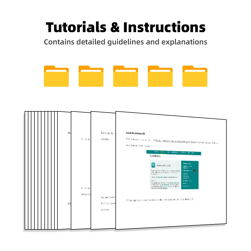 Professional ESP32 Automation Project Starter Kit for Arduino Programming DIY Electronic Complete Circuit Learning Education Kit