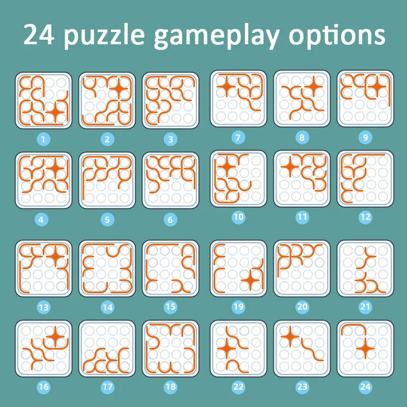 Creative 3D Intelligence Puzzle Crazy Curve Sudoku Puzzle Games Plate Geometric Line Jigsaw IQ Challenge Toys Gifts for Children