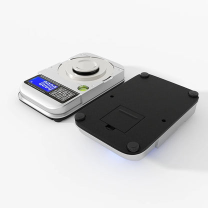 Easyover 50g/100g x 0.001g USB Charging Jewelry Scale Precision LCD Digital Fixed-number Warning Medicinal Lab Balance Weight