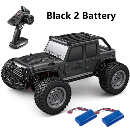 16103 50km/h 1/16 Fast Rc Cars Off Road 4WD with LED Headlights,2.4G Waterproof Remote Control Monster Truck for Adults and Kids