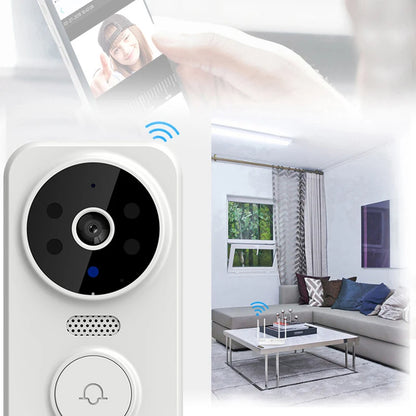 1PCS Wireless Doorbell WiFi Outdoor HD Camera Security Door Bell Vision Video Intercom Voice Change Home Monitor Door For Phone
