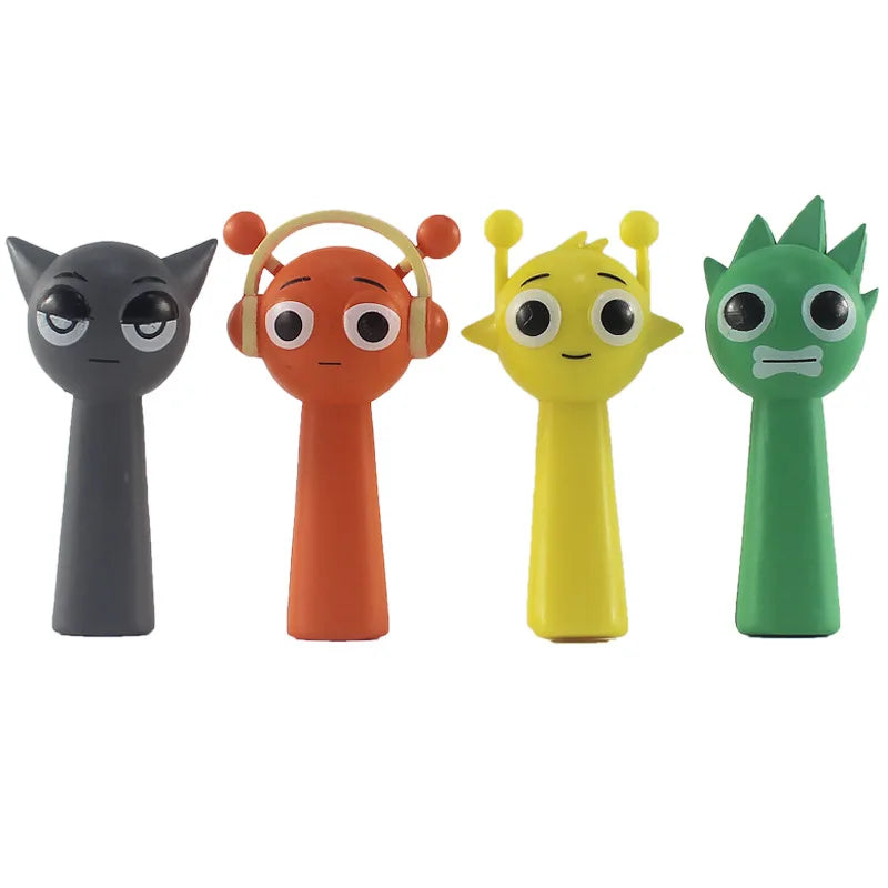Funny Sprunki Figuras Model Box 7cm PVC Sprunki Game Action & Toy Figures Set Christmas Gifts