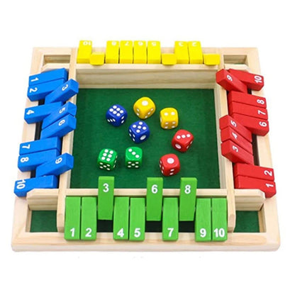 CPC CE Toys Four sided Flip Game Digital Game Toys Children's Parent Child Board Game Bar Party Leisure Game