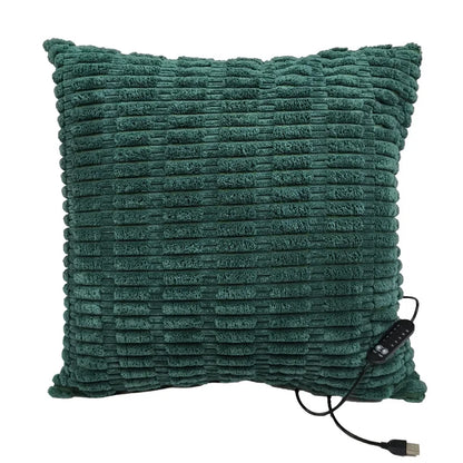 45x45cm USB Electric Cushion Portable Heating Pillow 5-Block Temperature Control Menstrual Cramps Period Pain Relief Heated Pad