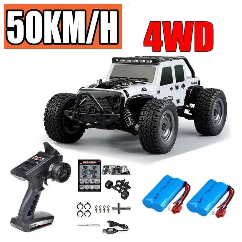 16103PRO 1:16 4WD RC Car with LED 2.4G Remote Control Cars 70KM/H High Speed Drift Monster Truck for Kids VS WLtoys 144001 Toys