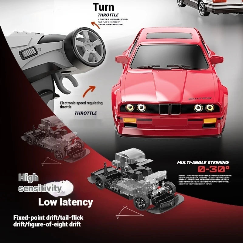 Rc Professional Remote Control Racing Competition High-speed Four-wheel Drive Drift Racing Remote Control Racing Gift