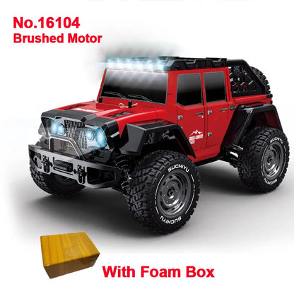 1/16 4x4 Off-Road Rc Car 4WD Brushless Drift Car 70KM/H High-Speed Remote Control Electric Vehicle Toy for Birthday Gift for Kid