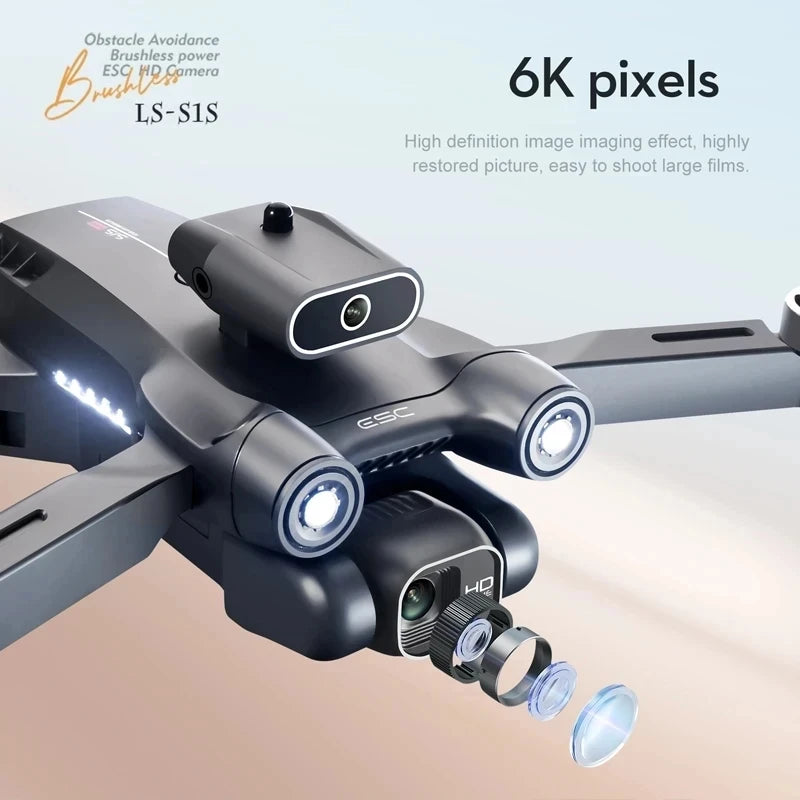 Xiaomi S1S Drone Profesional 8k Hd Camera 4k Obstacle Dron Avoidance Aerial Photography Brushless Foldable Quadcopter 8km 2024
