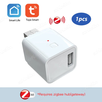 Tuya Smart WiFi Zigbee 1-3 Gang Mini USB Power Adaptor Charging Plug Smart Life APP Timing Voice Control Via for Alexa Google