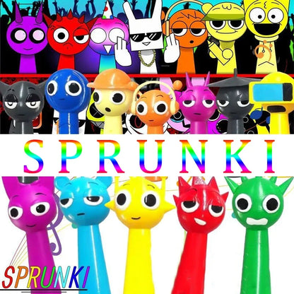 2025 New Sprunki Figurine Model PVC Sprunki Game Action & Toy Figures Set Kids for Christmas Birthday Gifts
