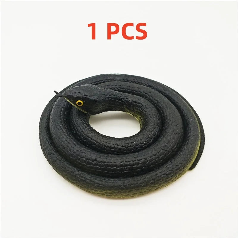 Fun Toy Snake simulation of soft rubber toys Artificial Snake Realistic Appearance Props Simulation False Snake Scary Toy
