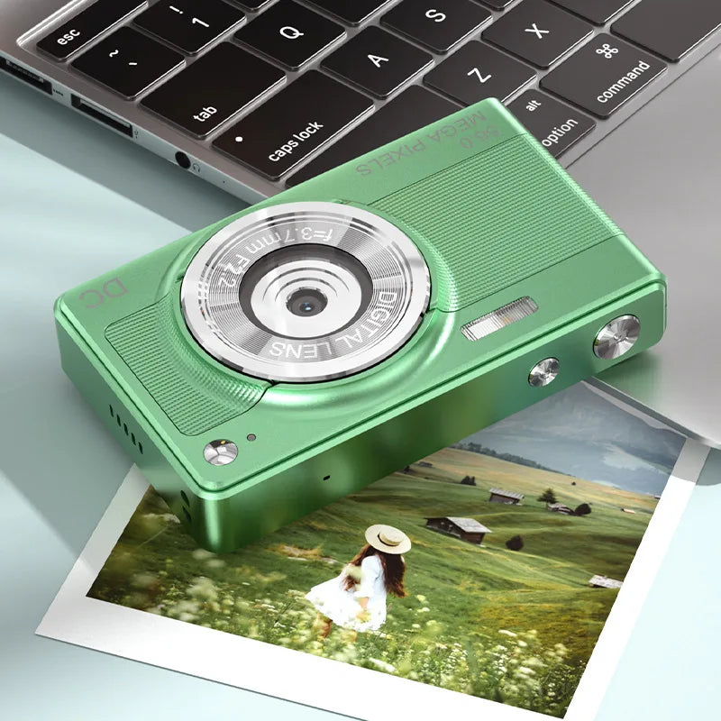 1080P Digital Camera Digital Video Camera Camcorder 56MP 2.88 Inch IPS Screen 8X Digital Zoom AF Christmas Gift for Kids Teens