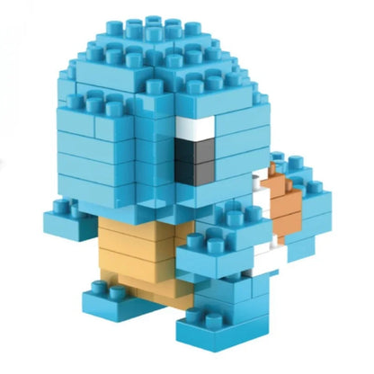 Pokemon Small Simple Building Blocks Pikachu  anime figure  Action Toys Graphics Diamond Mini Model Pocket Monster Collect Gift