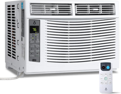 5,000 BTU Small Window Air Conditioner - Cool Up To 150 Sq.ft. with Manual Adjustable Fan and Cooling Modes, for Small Room