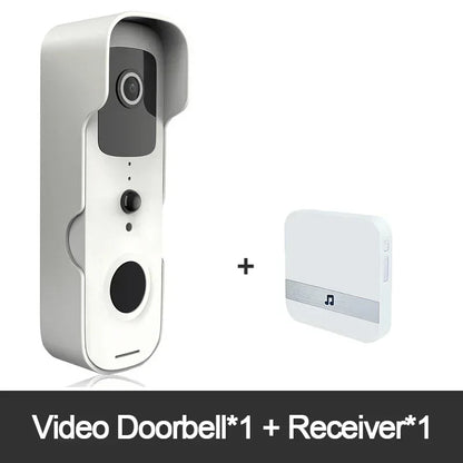 Smart Video Doorbell Waterproof Night Vision Door Viewer 1080P FHD Camera Digital Visual Intercom WIFI 2.4G Tuya Door Bell