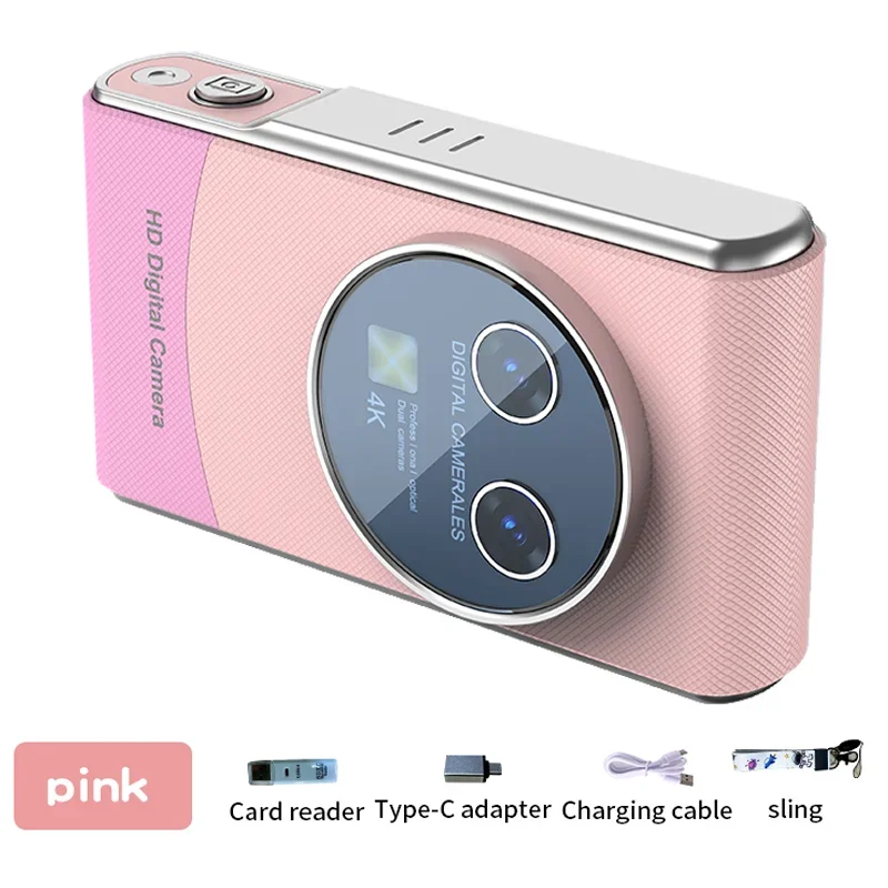 4K HD Digital Camera for Children 18x Autofocus Point & Shoot Camcorder Cameras Vlogging Video Camera for Beginner Photography