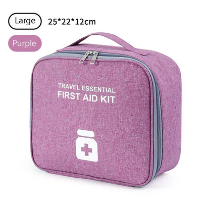 Mini Portable Medicine Storage Bag Empty Travel First Aid Kit Medicine Bags Organizer Outdoor Emergency Survival Bag Pill Case