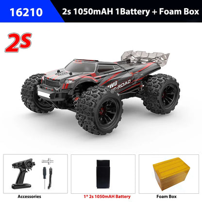 Rc Car MJX Hyper Go 16208/16209/16210 Brushless High-Speed 4WD Remote Control Off-Road Big Wheel Truck Rc Cars Toys for Adults